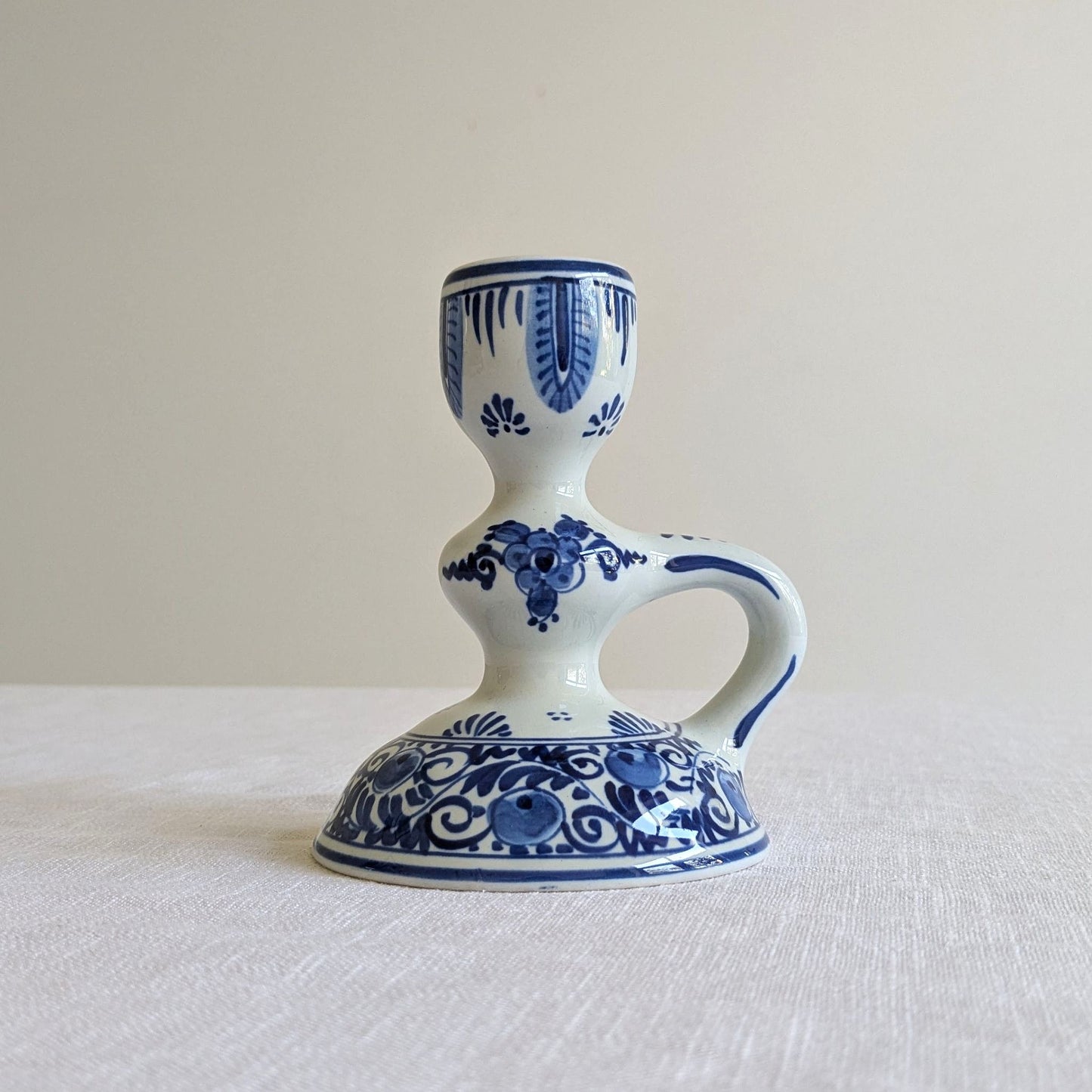 Royal Delft Candlestick
