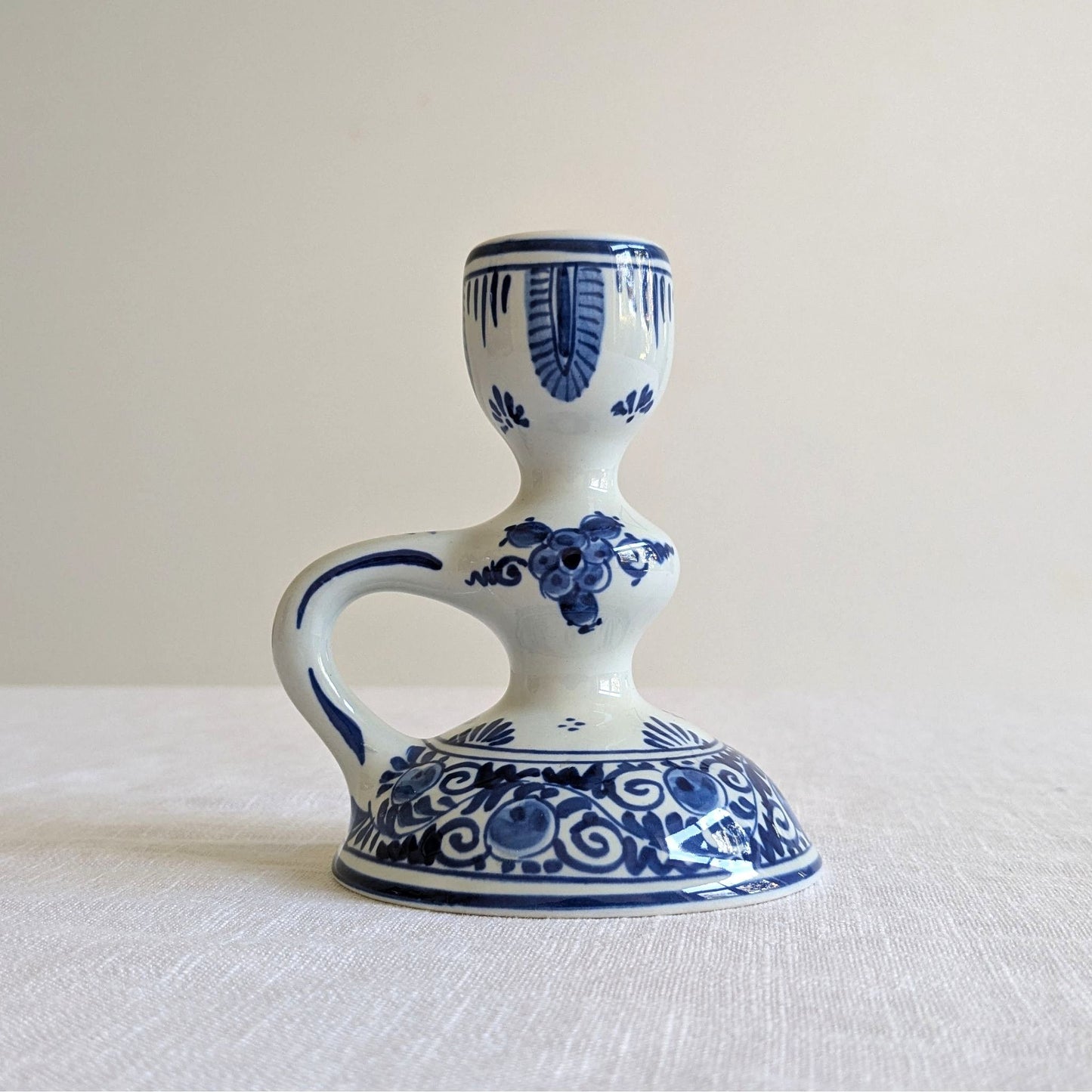 Royal Delft Candlestick