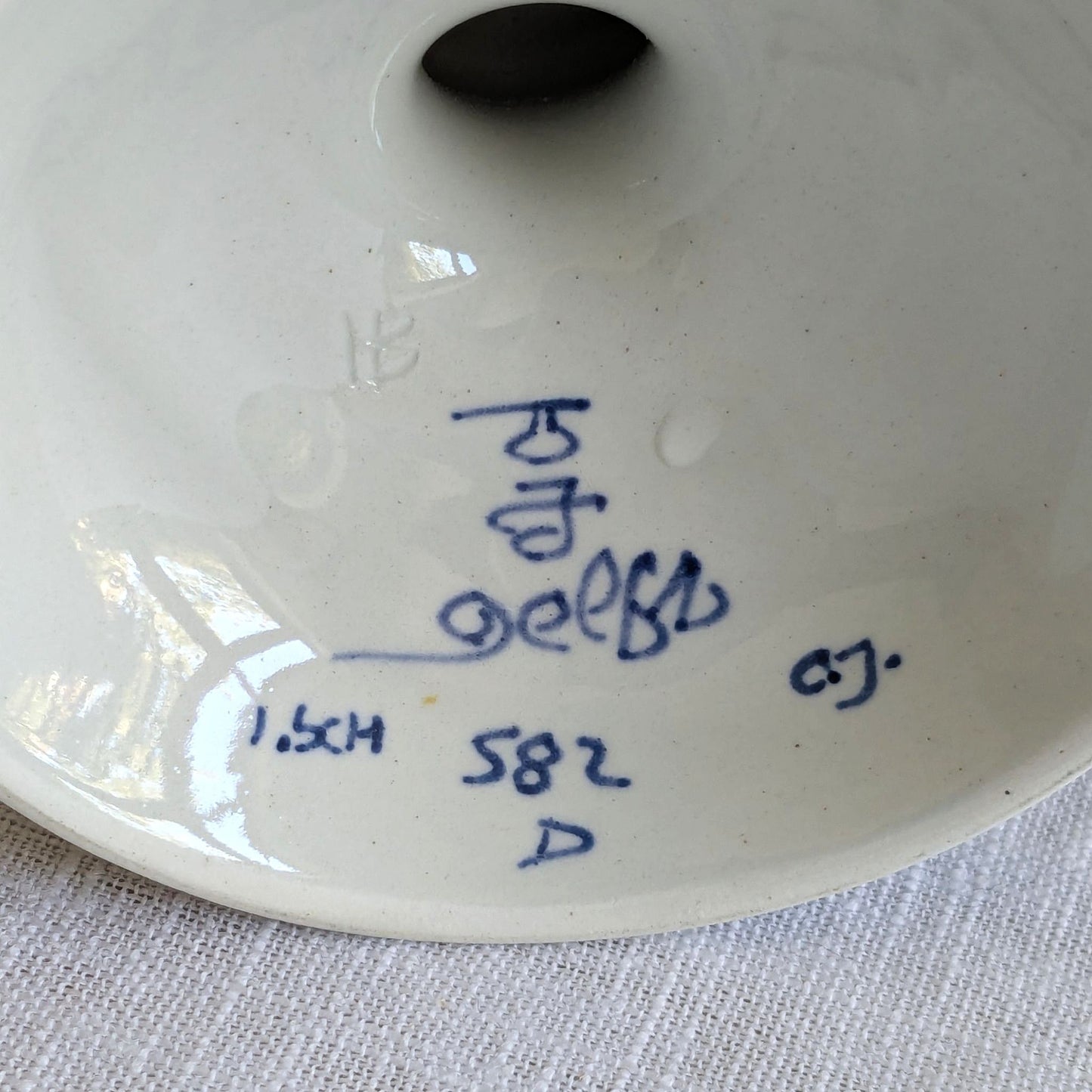 Royal Delft Candlestick