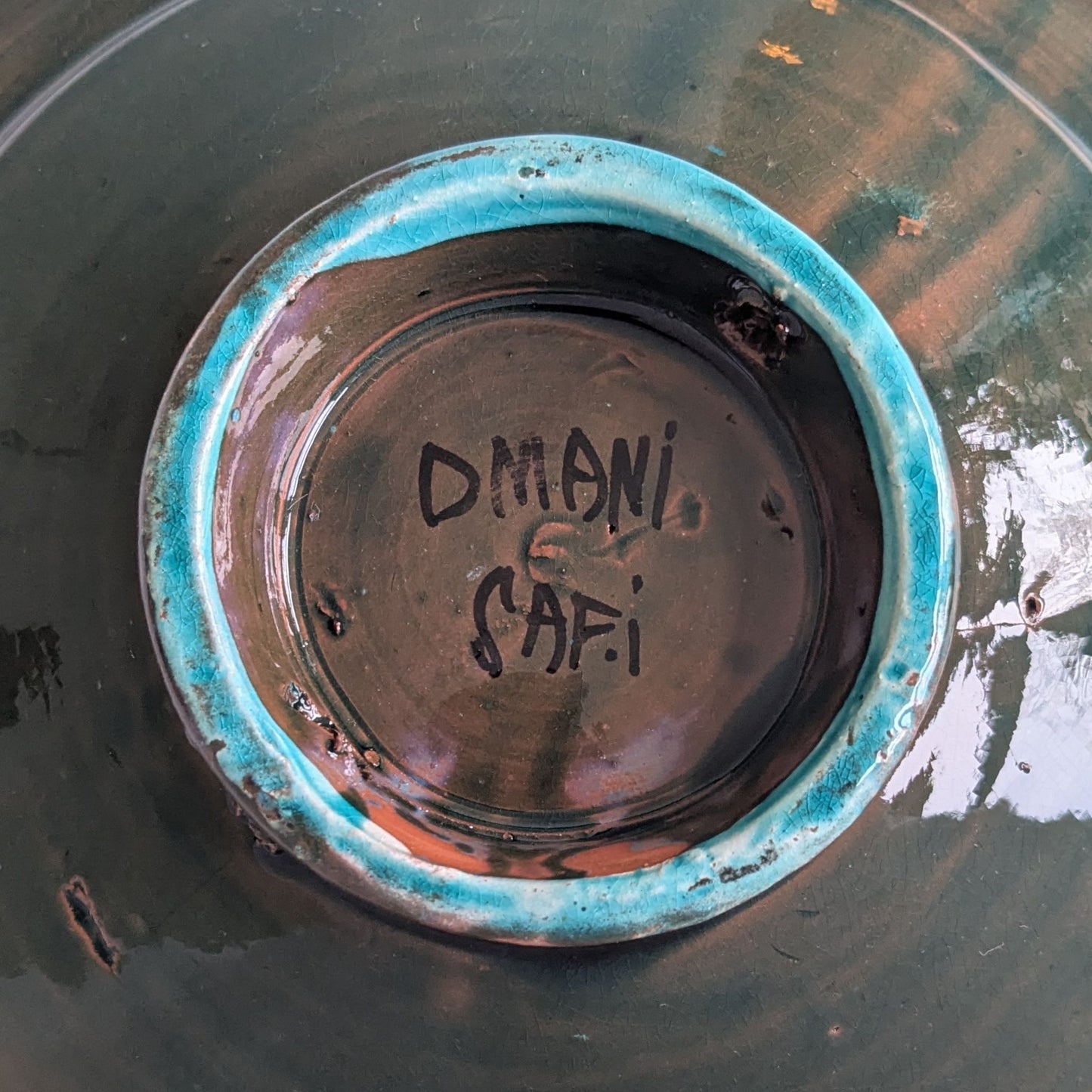 Dmani Safi Pottery Plate