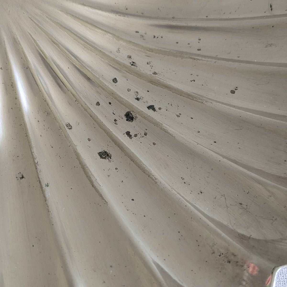 Scalloped Silver Plate Dish