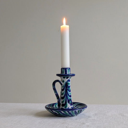 Fajalauza Pottery Chamberstick