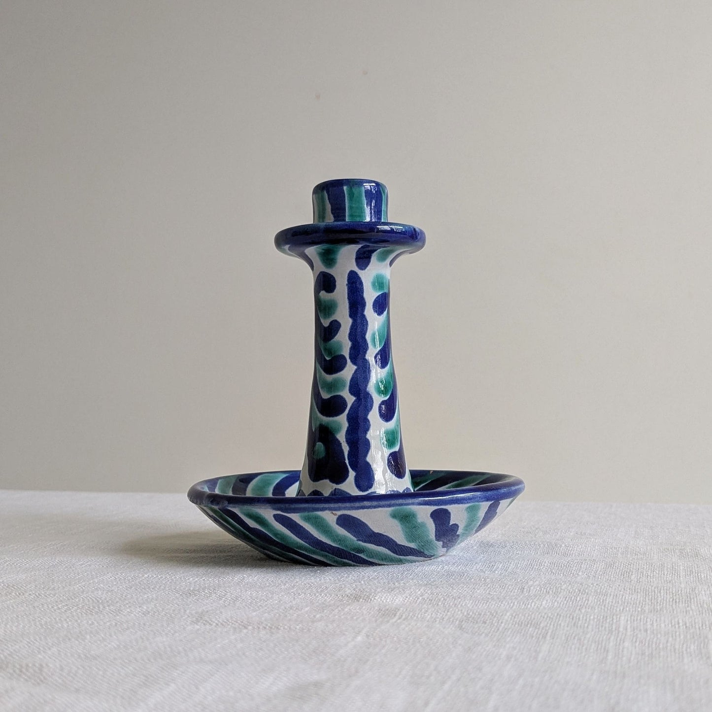 Fajalauza Pottery Chamberstick