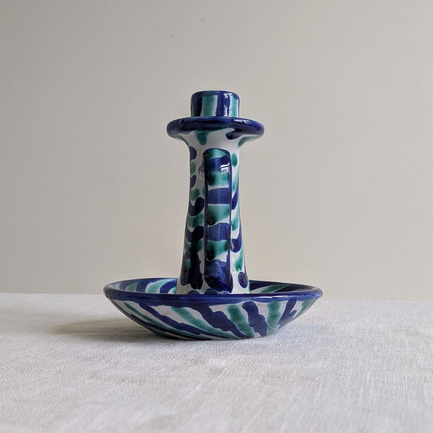 Fajalauza Pottery Chamberstick