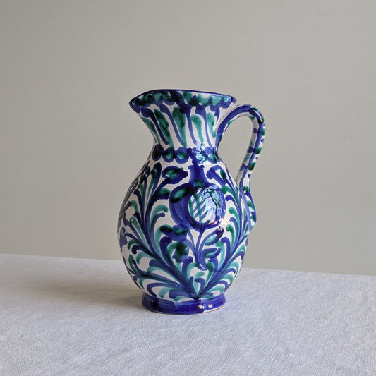 Spanish Fajalauza Pitcher