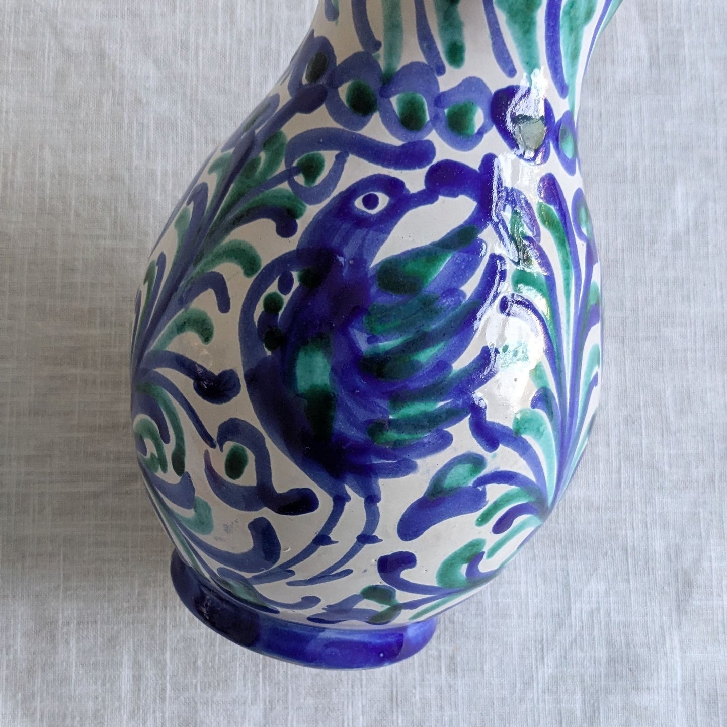 Spanish Fajalauza Pitcher