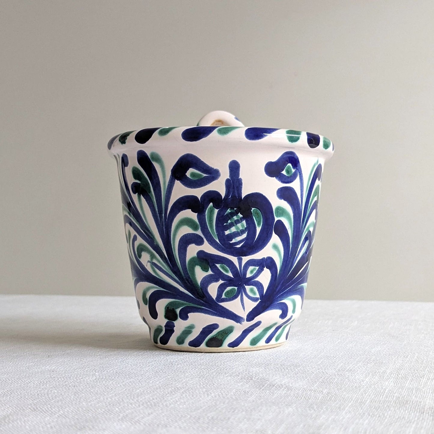 Fajalauza Pottery Hanging Planter
