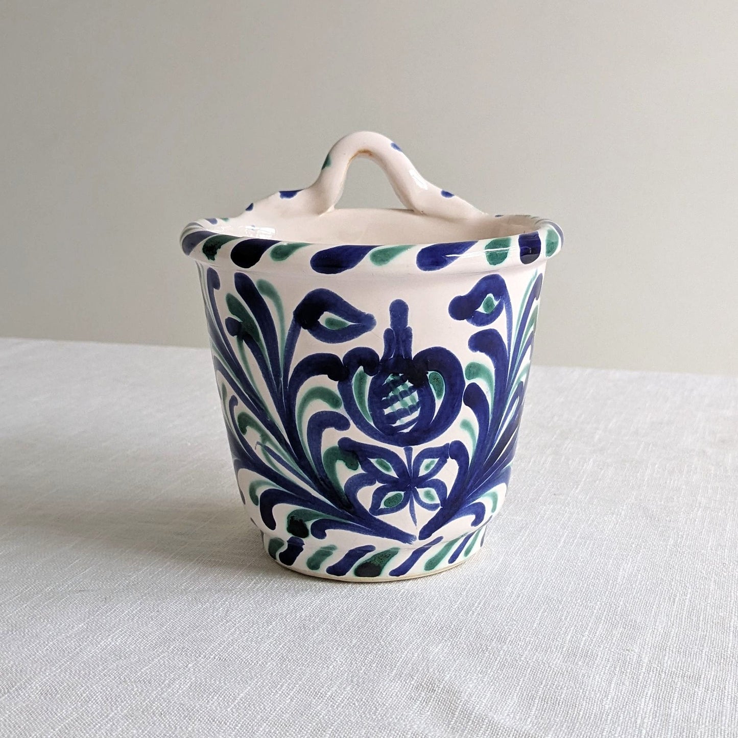 Fajalauza Pottery Hanging Planter