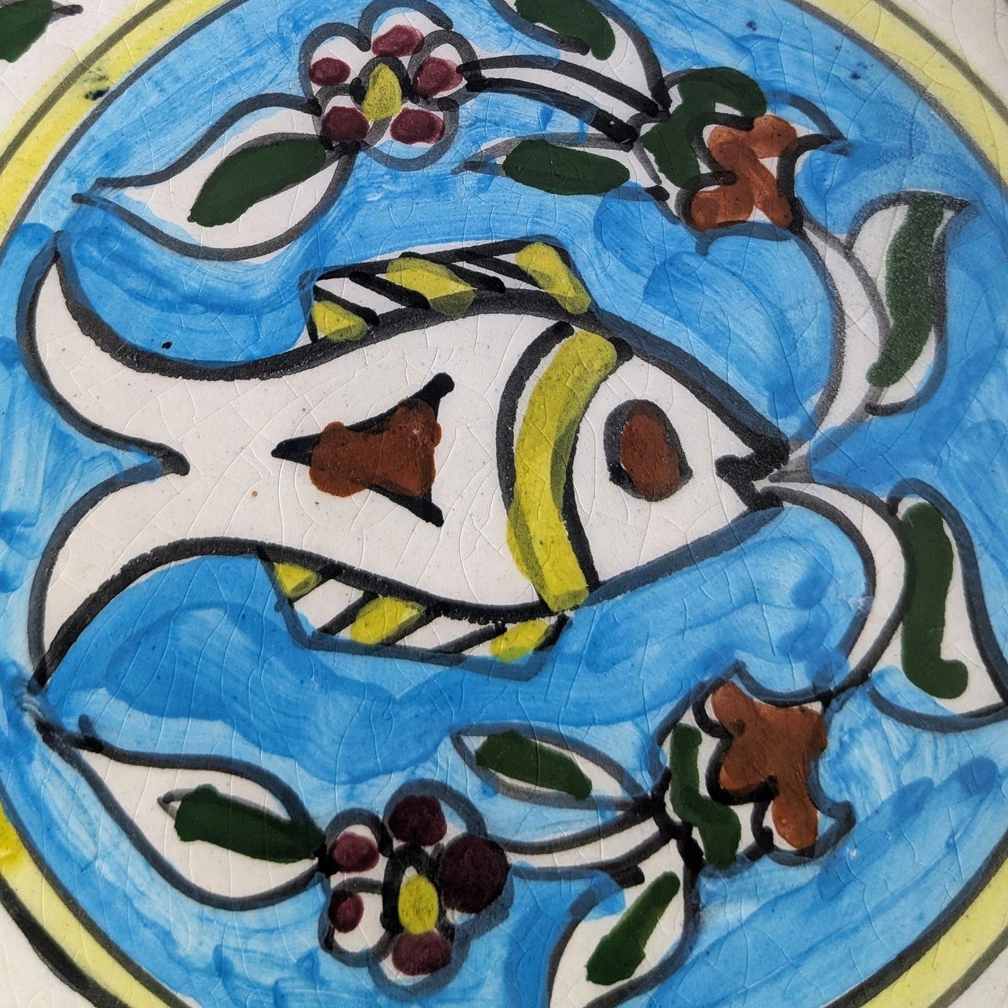Tunisian Fish Wall Plate