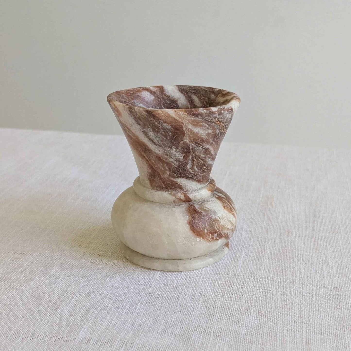 Flared Alabaster Vase