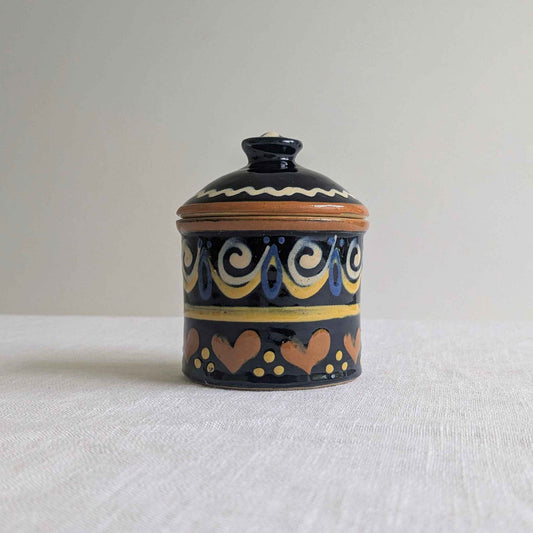 French Heart Storage Pot