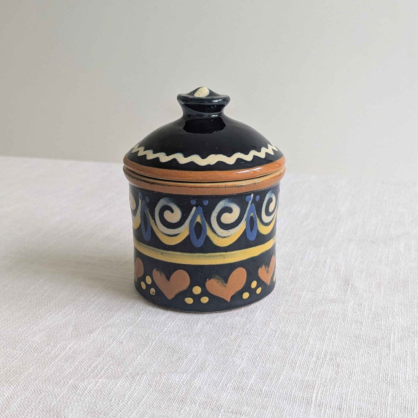 French Heart Storage Pot