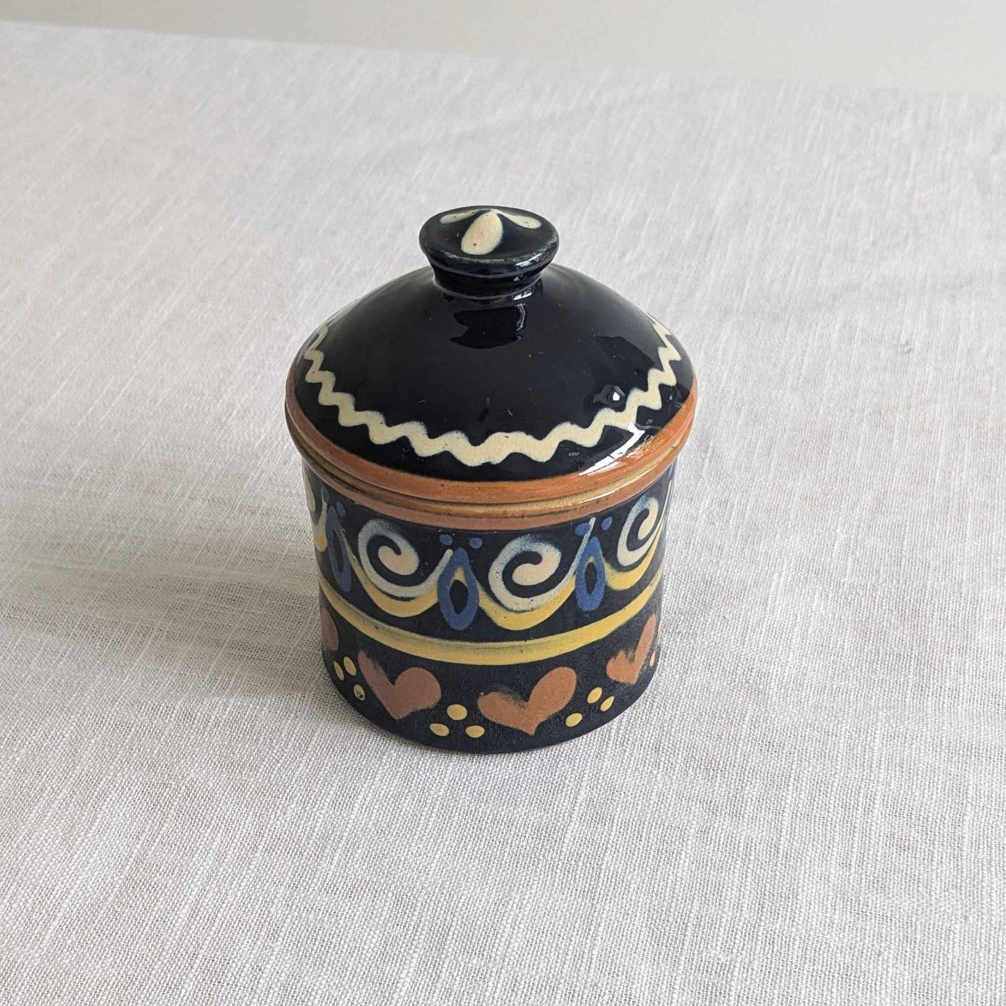 French Heart Storage Pot