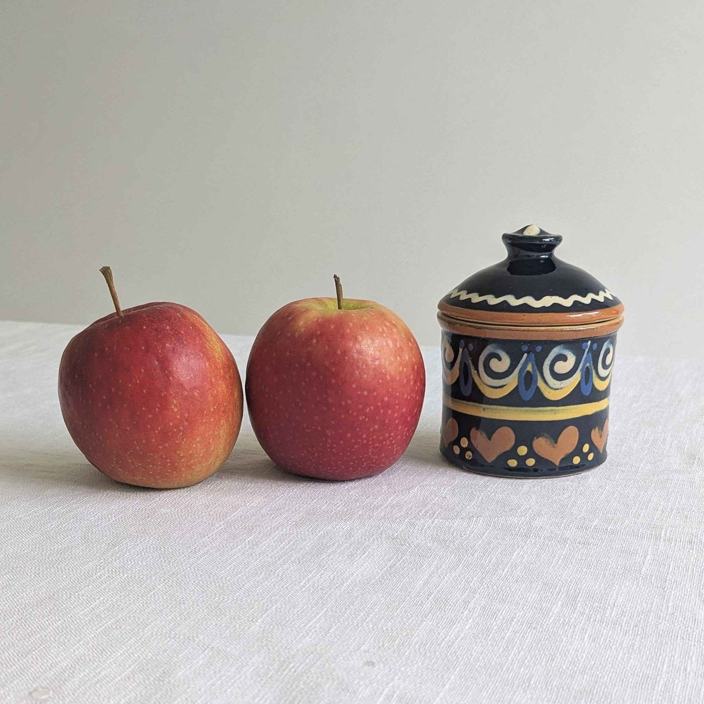 French Heart Storage Pot