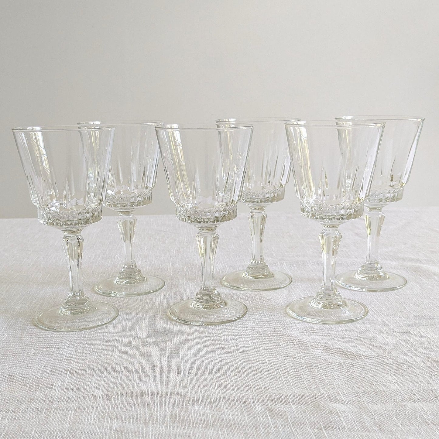 Vintage French Wine Glasses