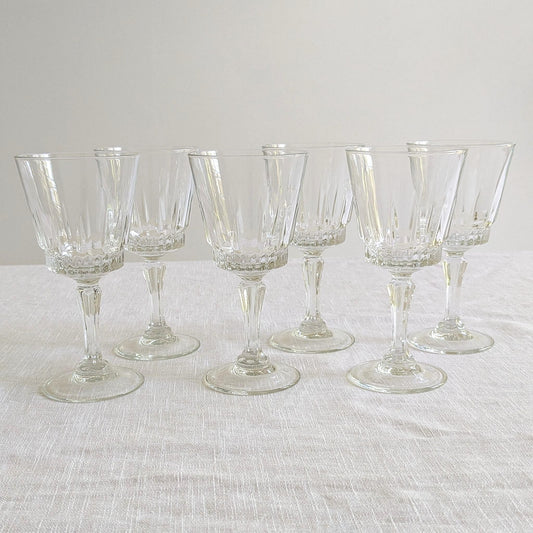 Vintage French Wine Glasses