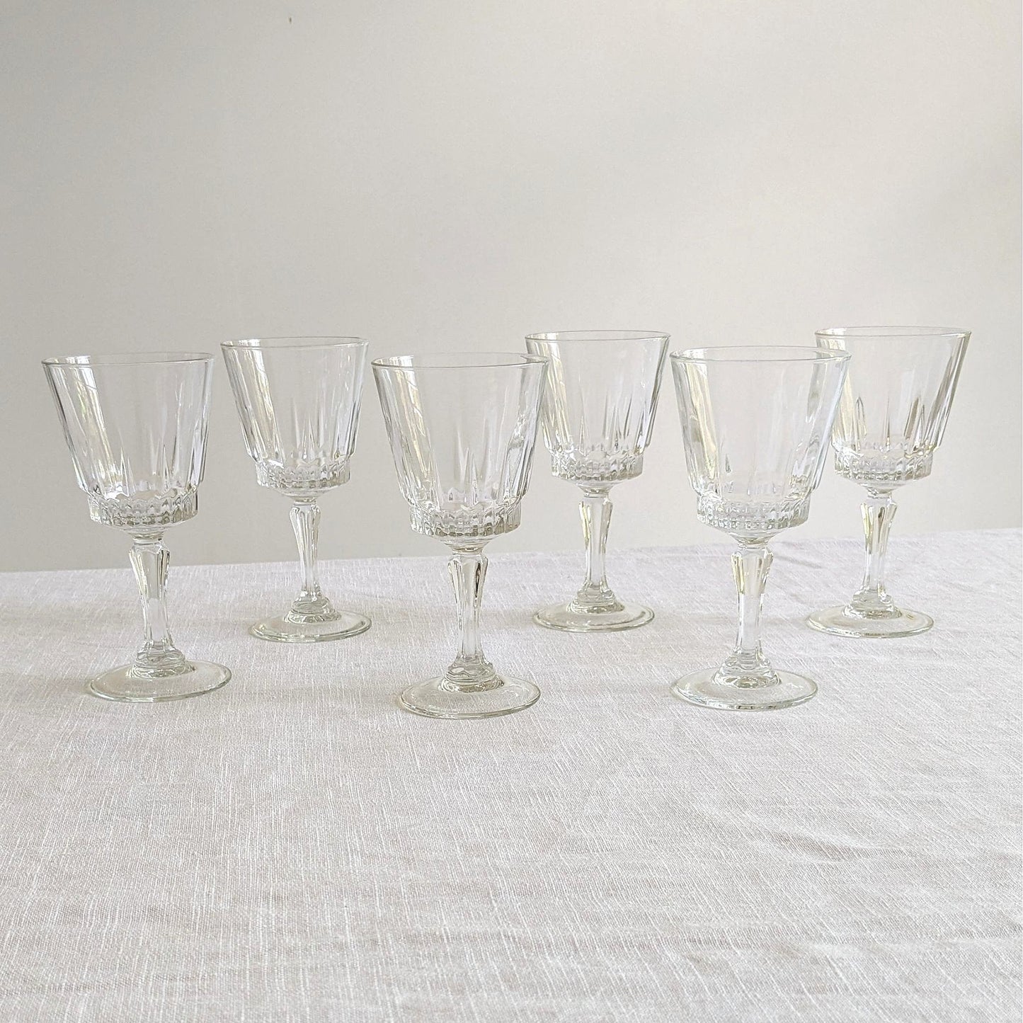 Vintage French Wine Glasses
