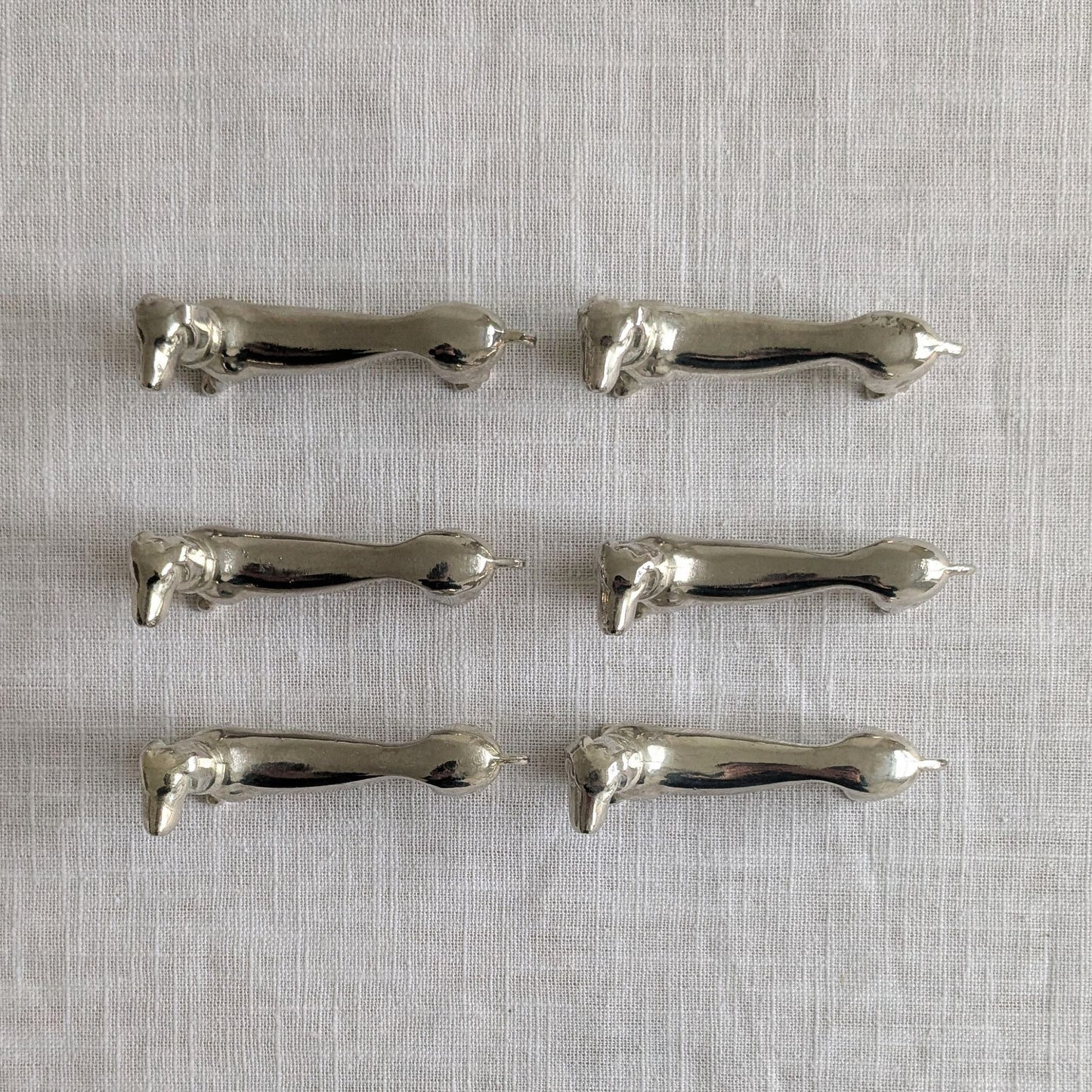 French Dachshund Knife Rests