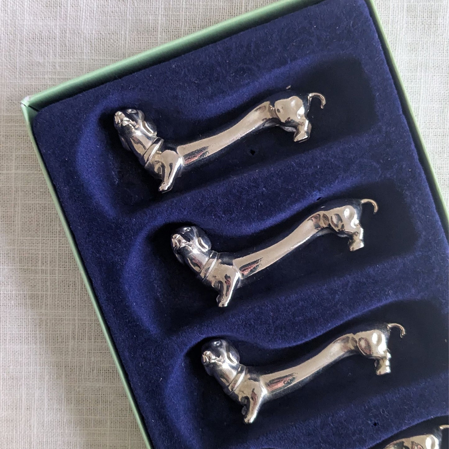 French Dachshund Knife Rests