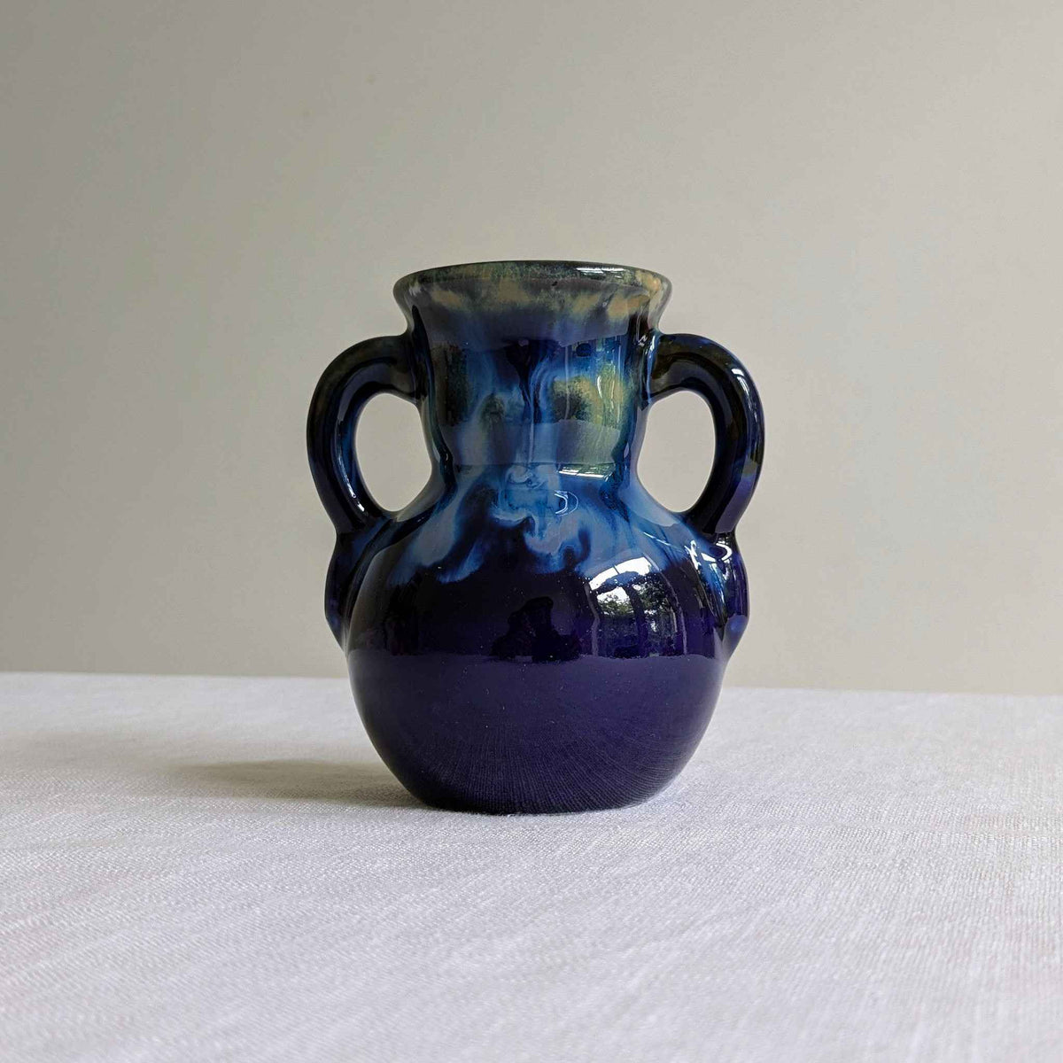 Drip Glaze Amphora Vase