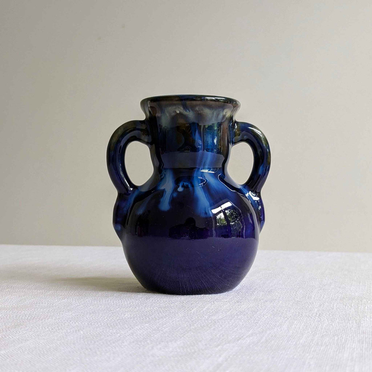 Drip Glaze Amphora Vase