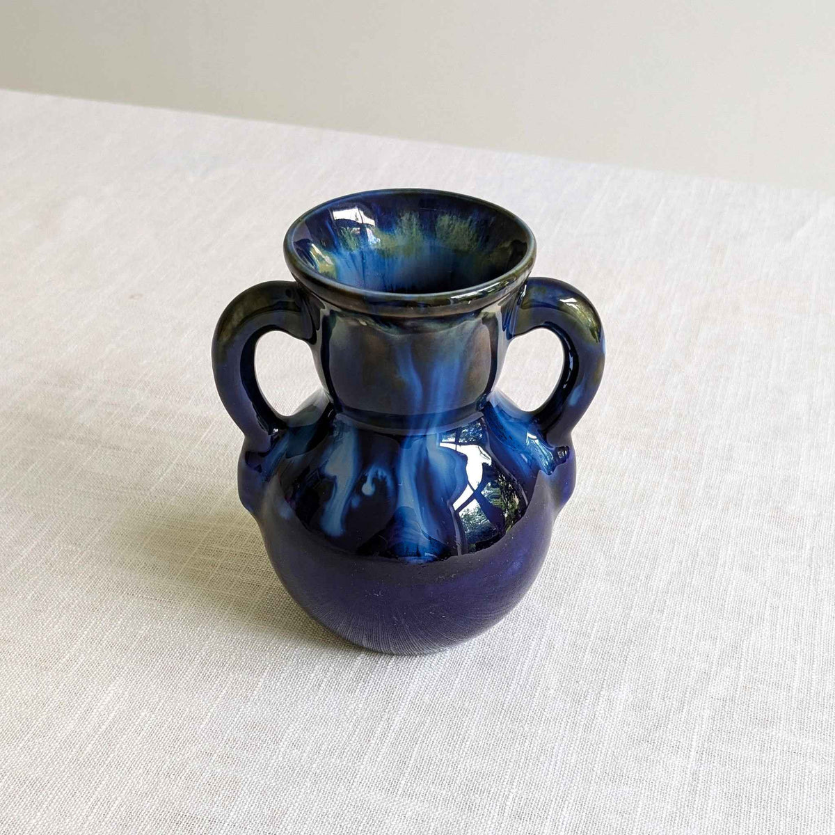 Drip Glaze Amphora Vase