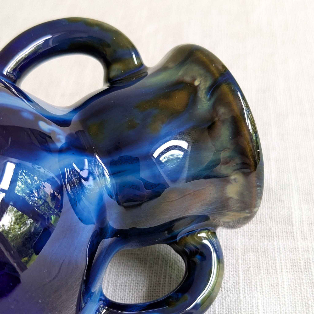Drip Glaze Amphora Vase