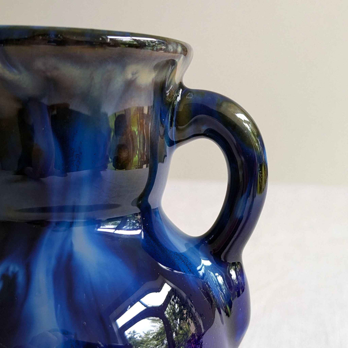 Drip Glaze Amphora Vase