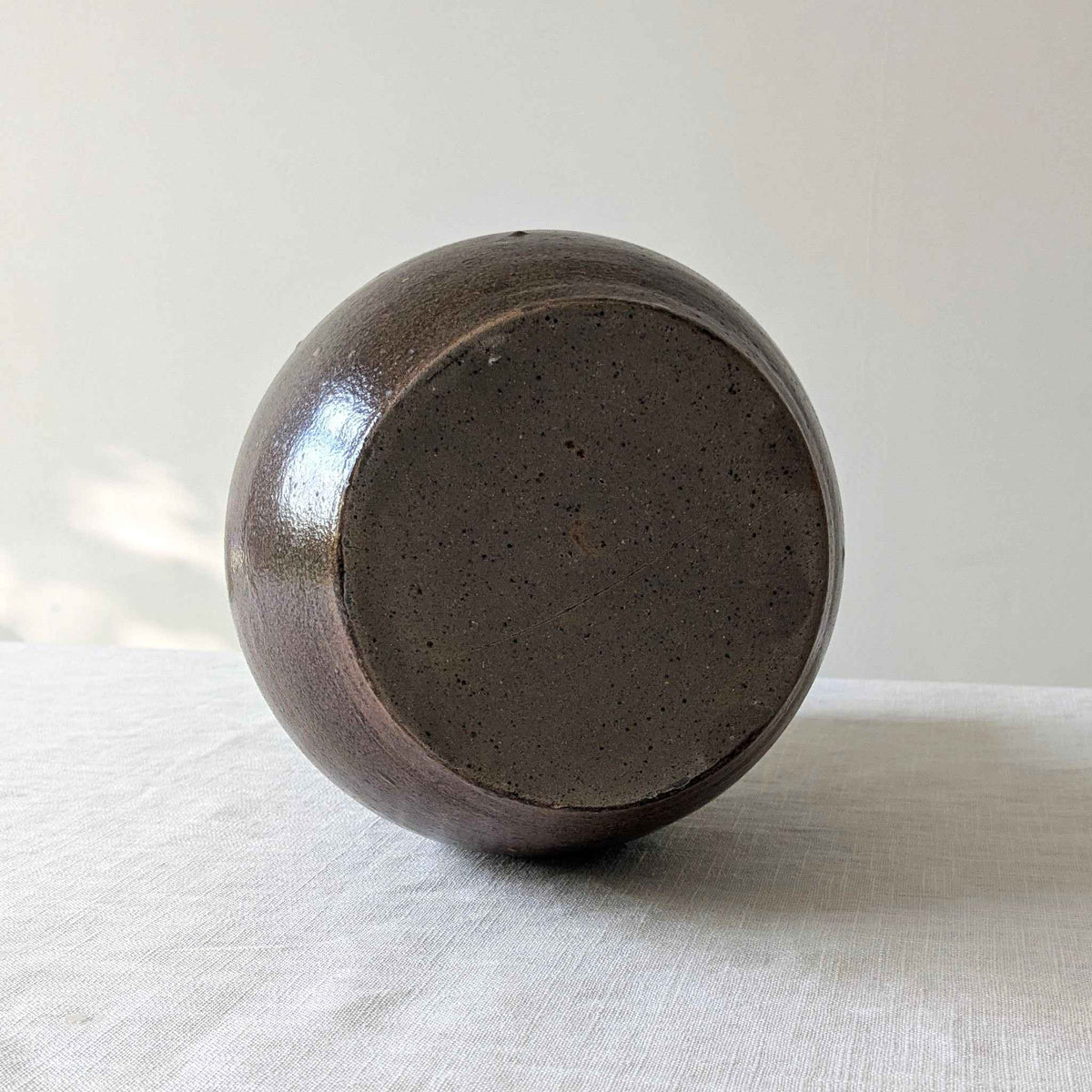 French Large Stoneware Vase