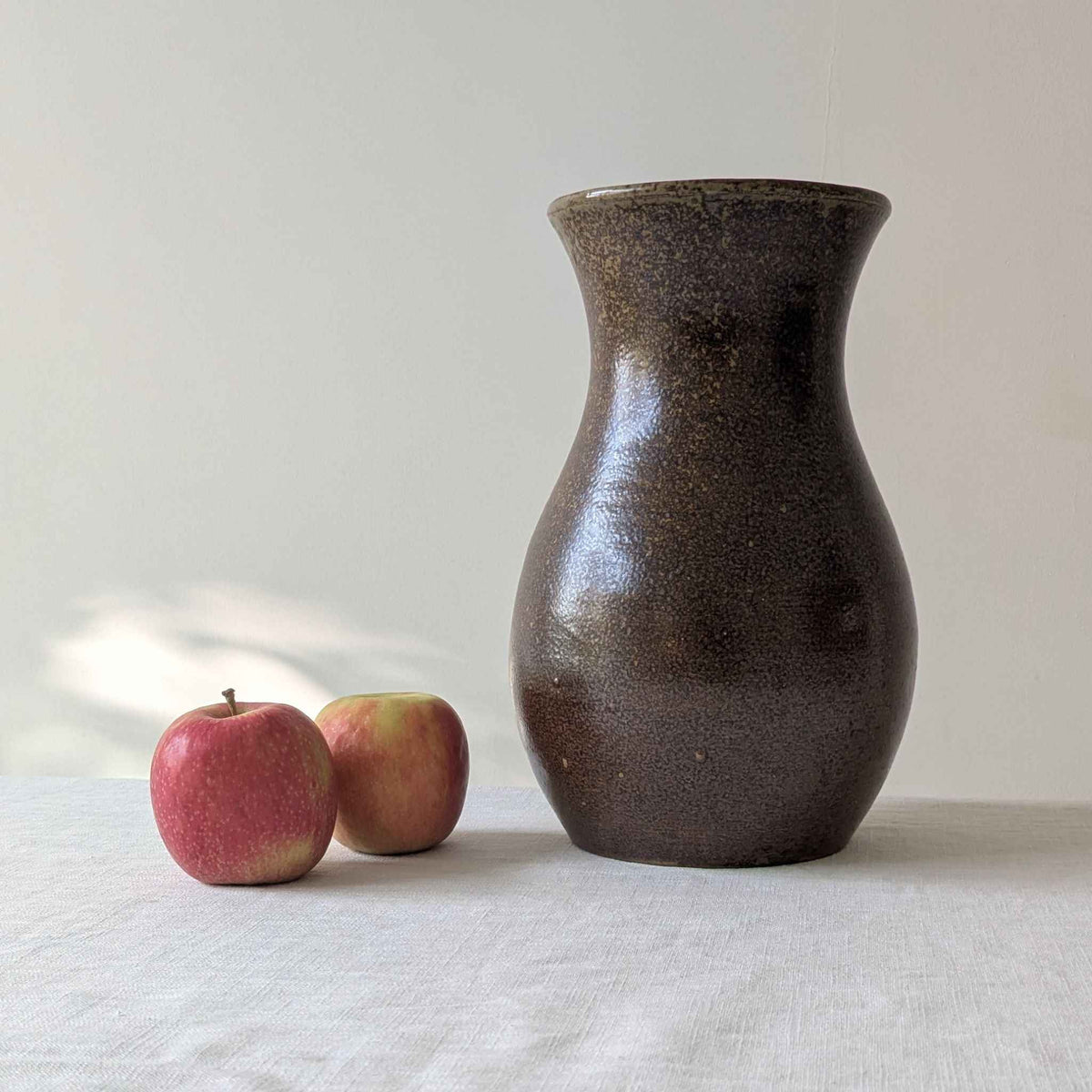 French Large Stoneware Vase