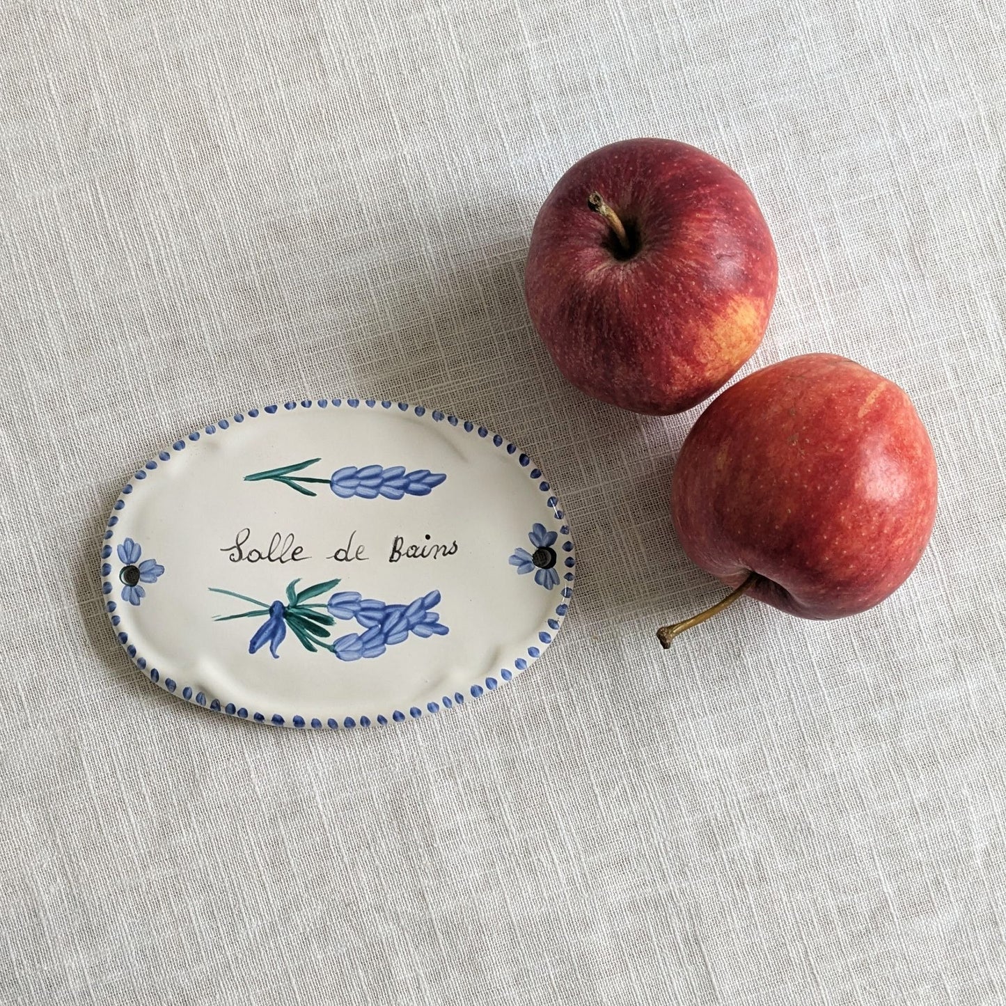 French Salle De Bains Sign