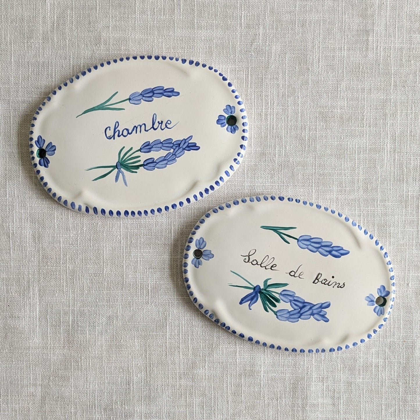 French Salle De Bains Sign