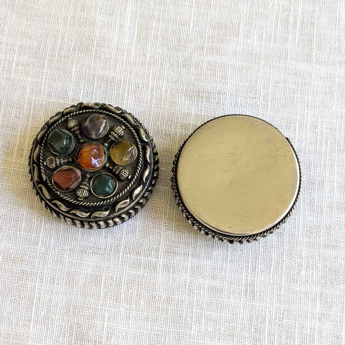 Gemstone Inlaid Box
