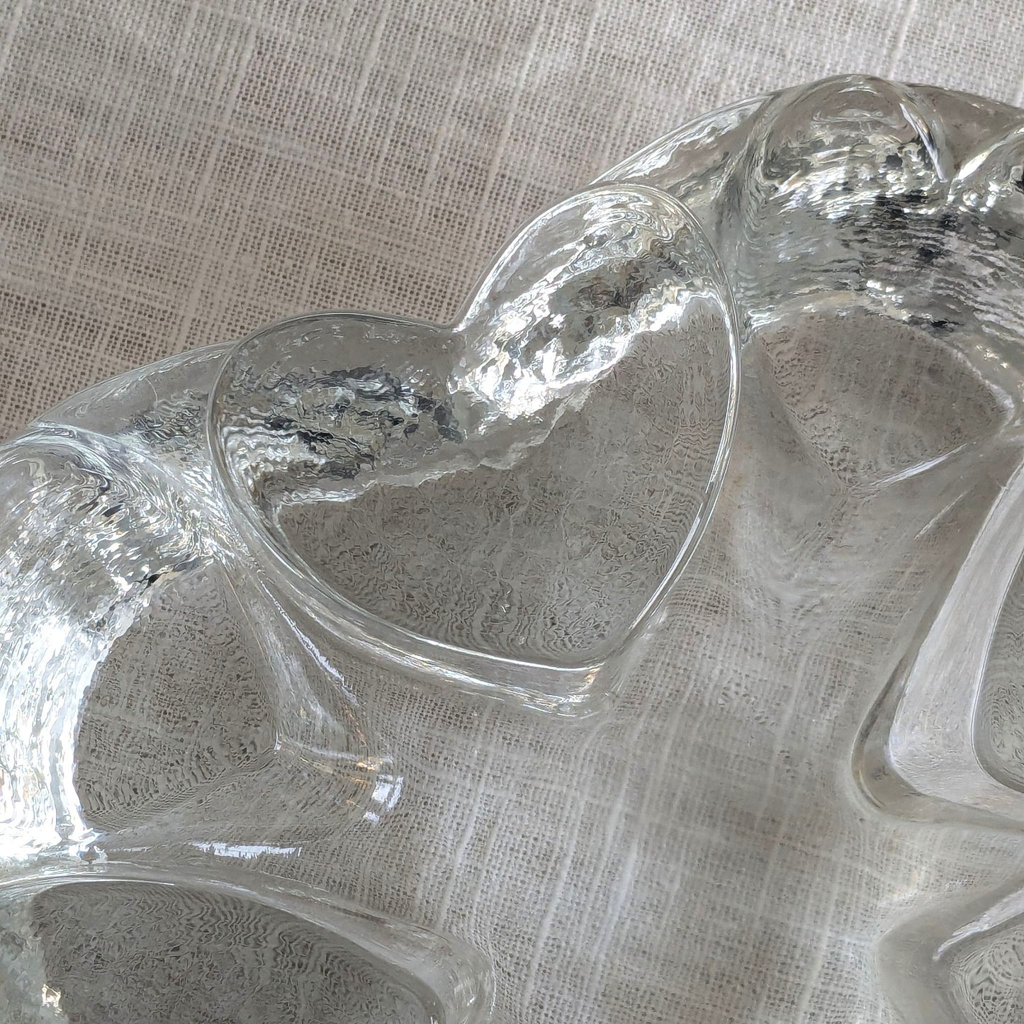 Ice Glass Tealight Holder