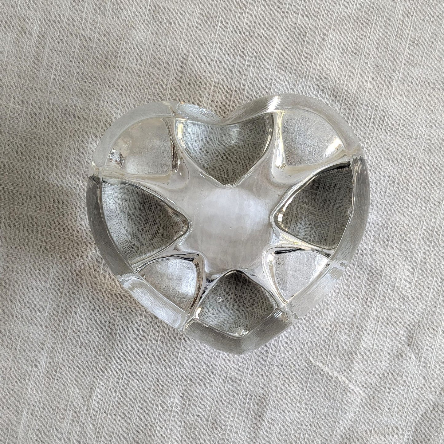 Ice Glass Tealight Holder