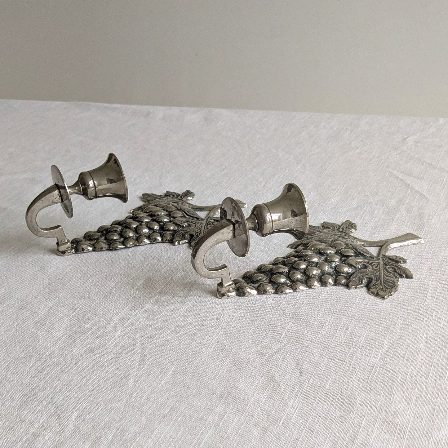 Grapes Candle Sconce Pair