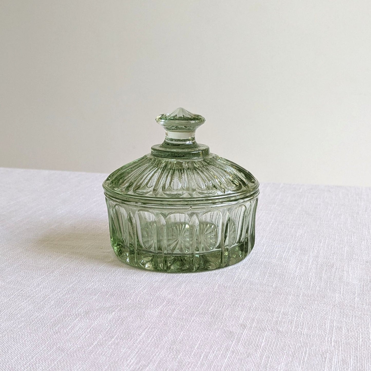 Green Deco Trinket Pot