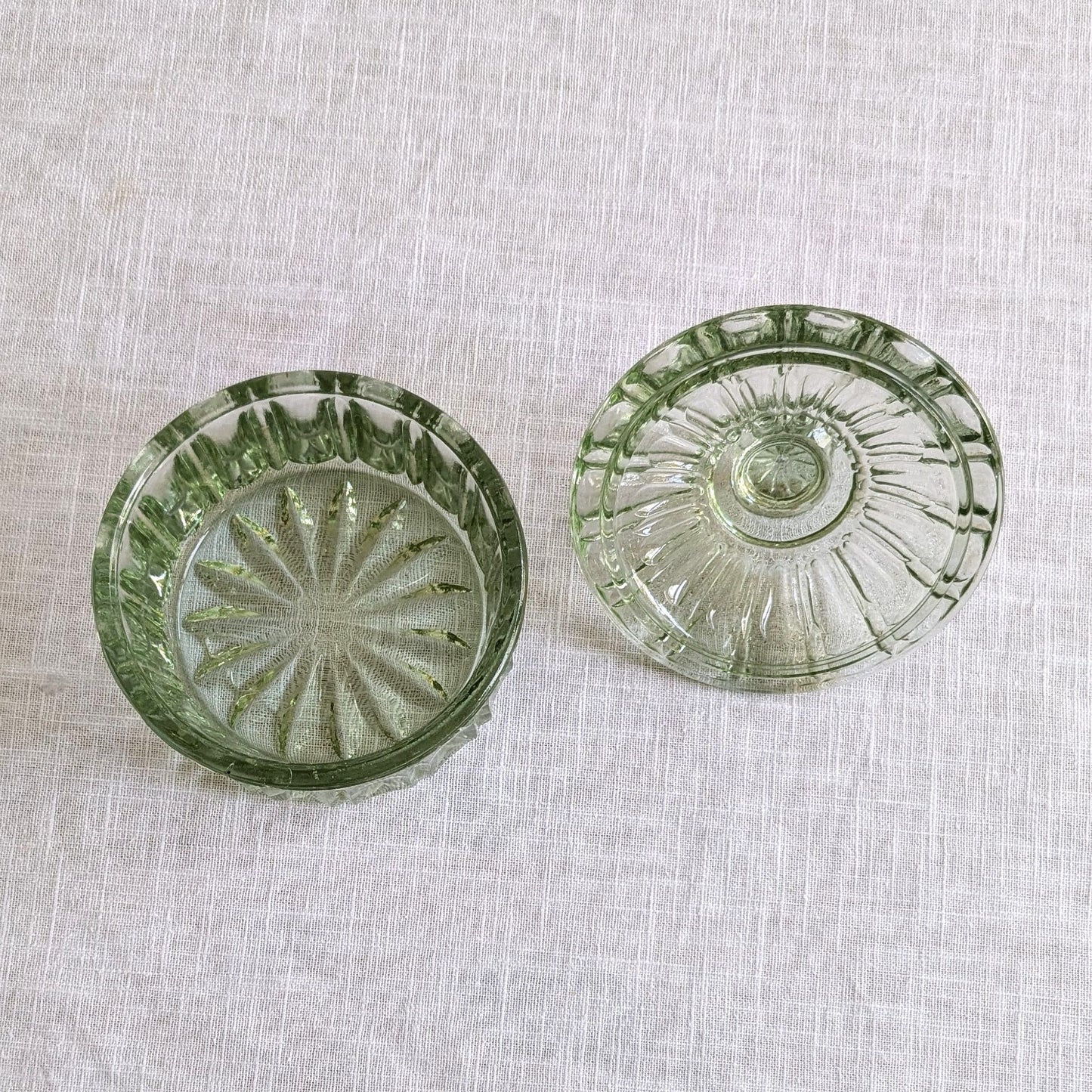 Green Deco Trinket Pot