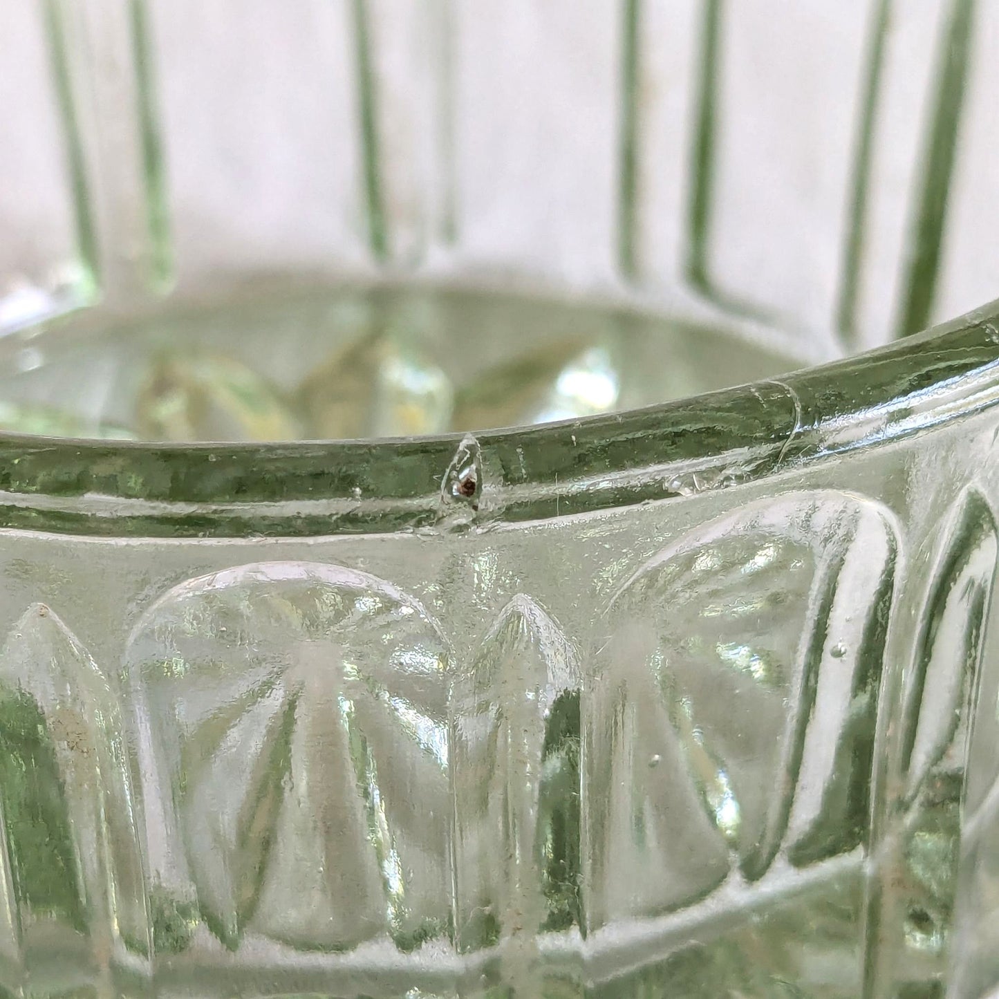 Green Deco Trinket Pot