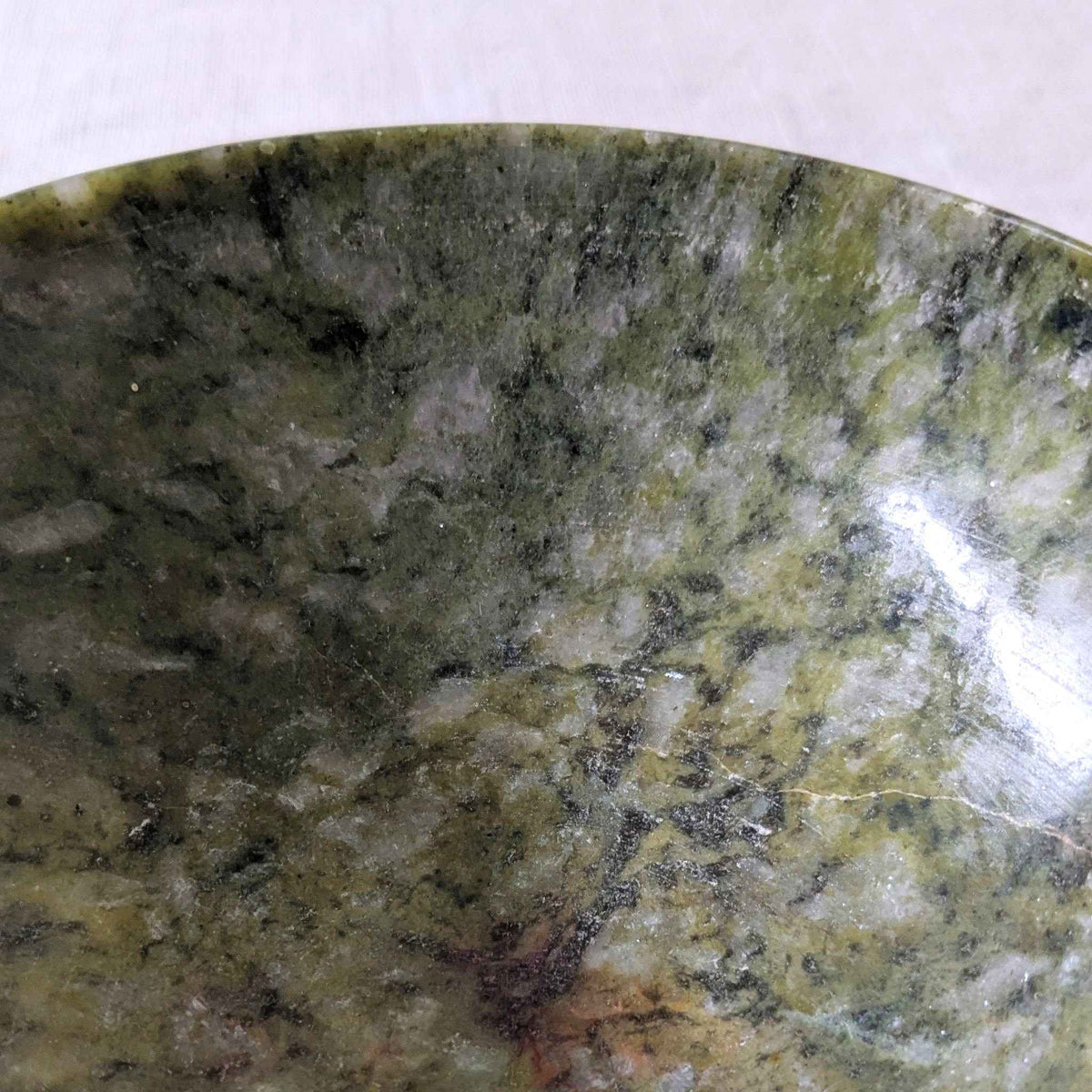 Antique Green Marble Dish