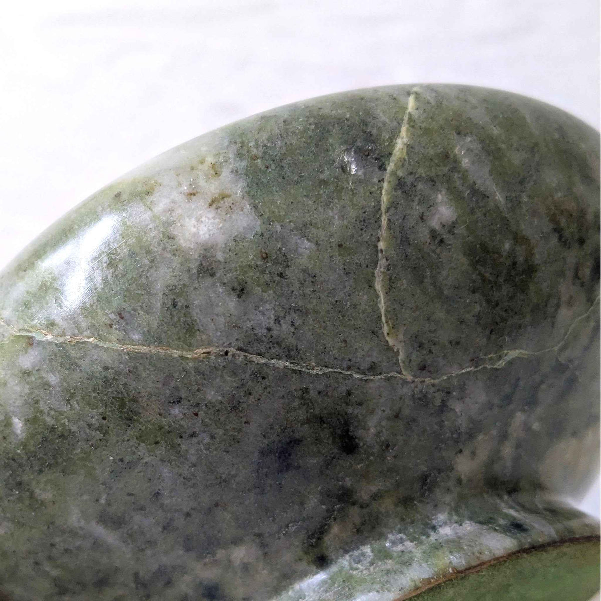Antique Green Marble Dish