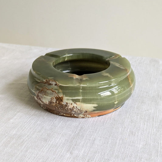 Mid Century Onyx Ashtray