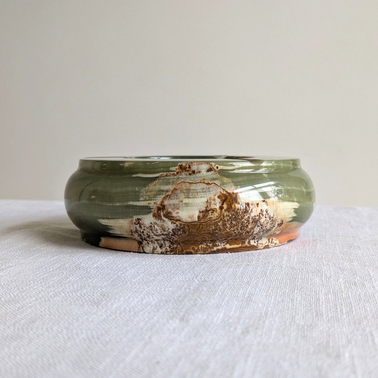 Mid Century Onyx Ashtray