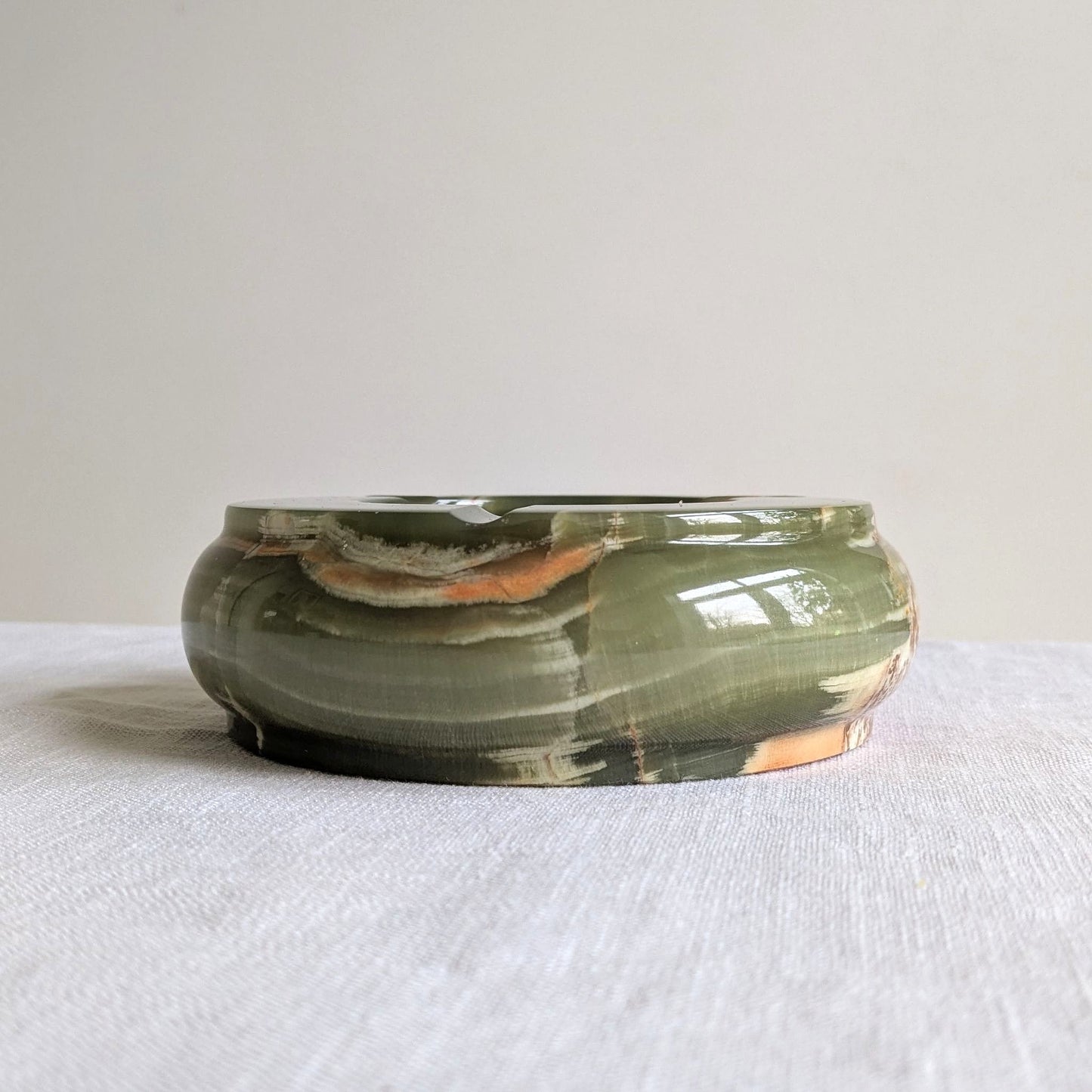 Mid Century Onyx Ashtray