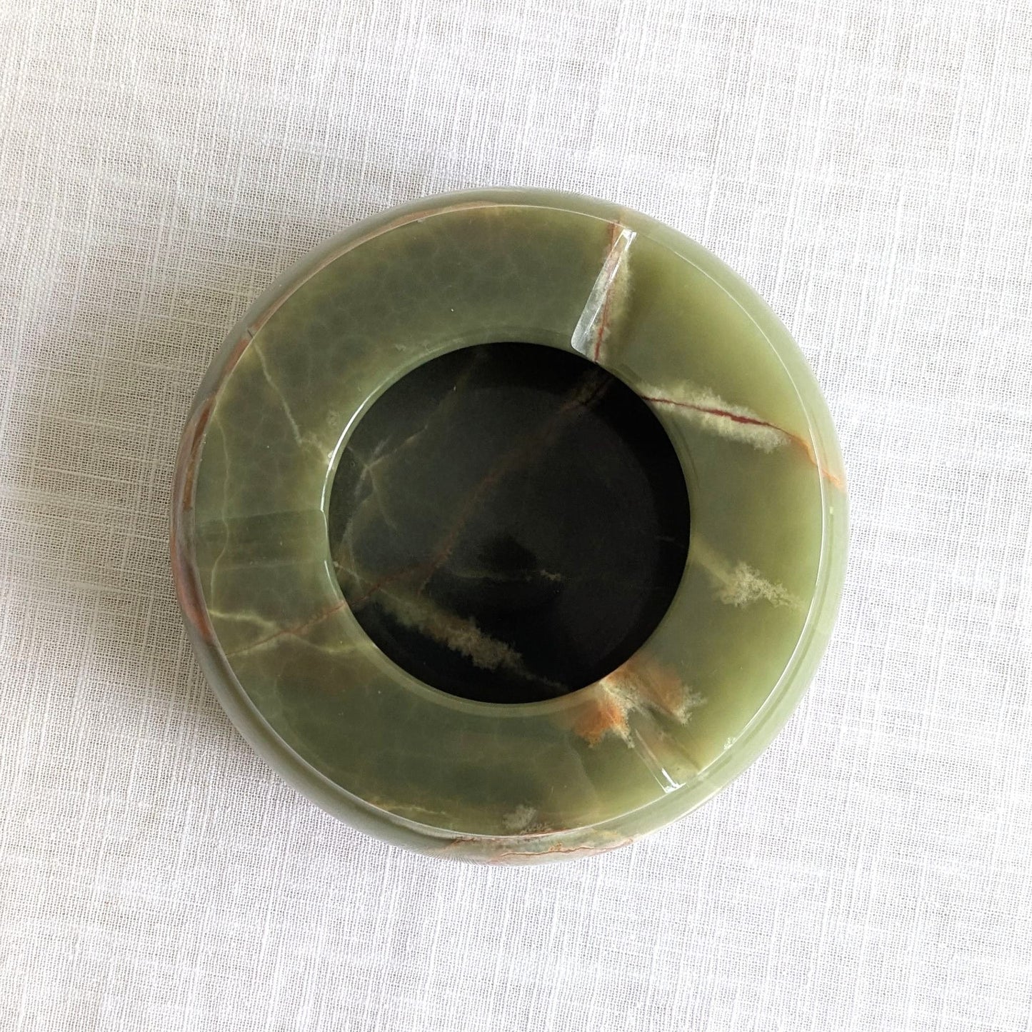 Mid Century Onyx Ashtray