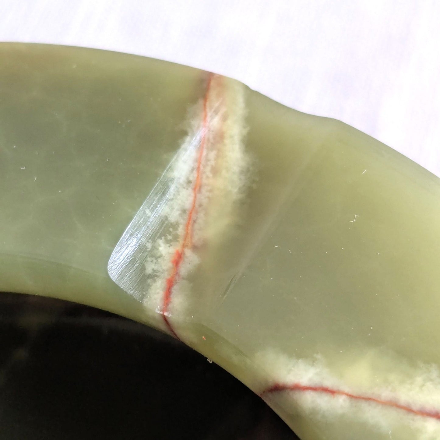 Mid Century Onyx Ashtray