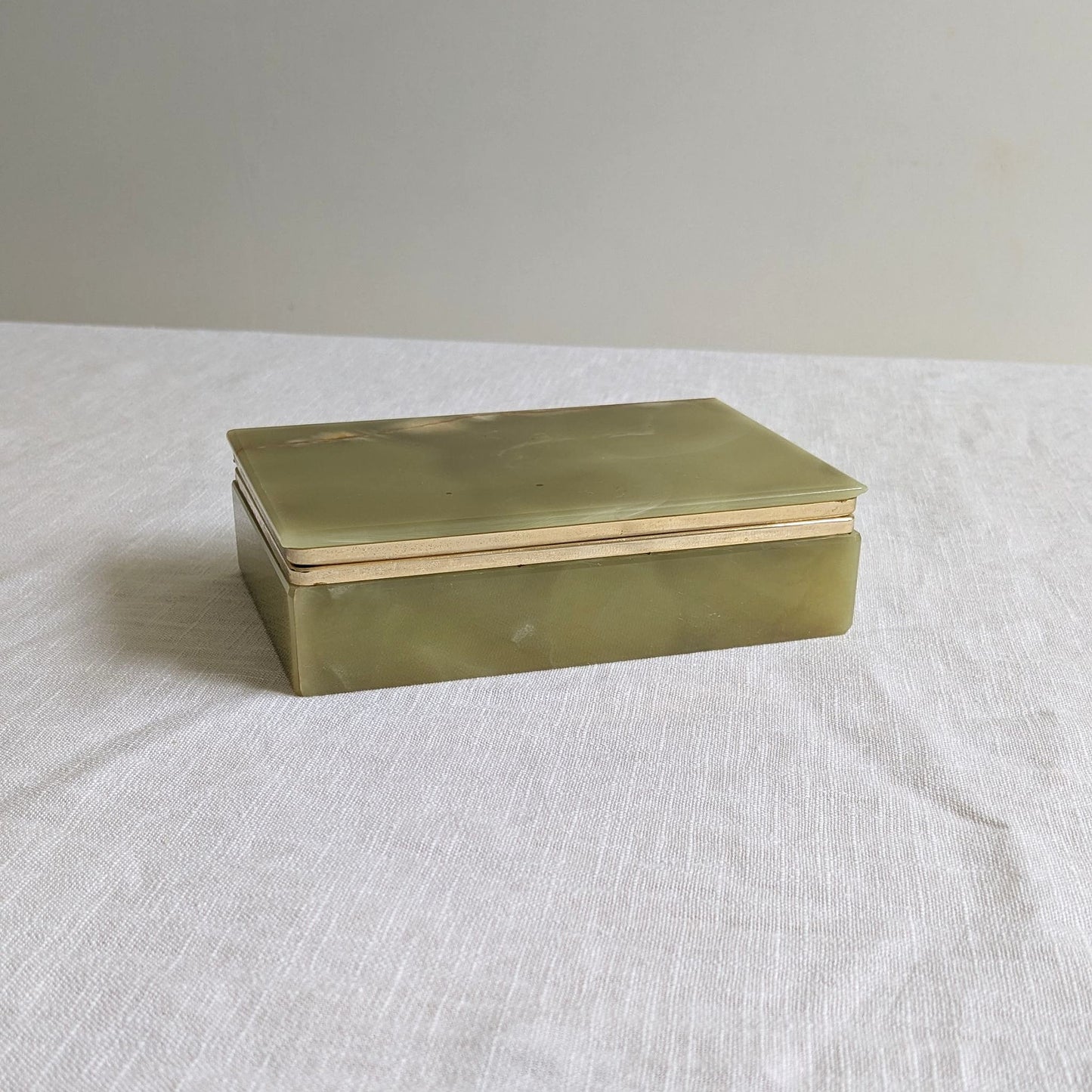 Italian 1960s Onyx Box