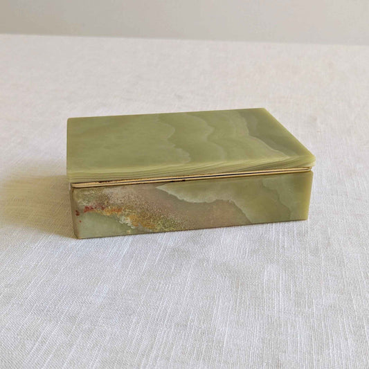 Mid Century Onyx Box
