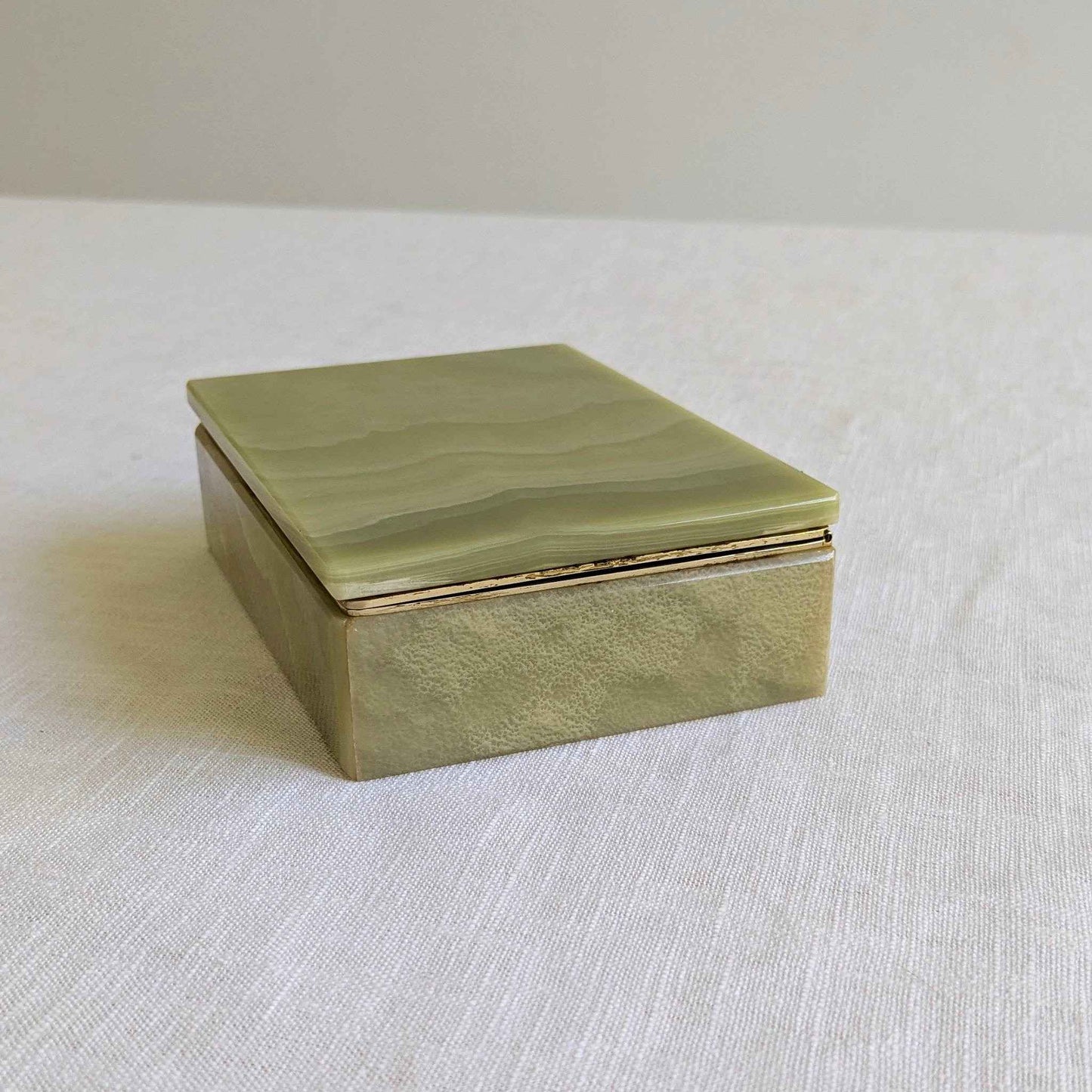 Mid Century Onyx Box
