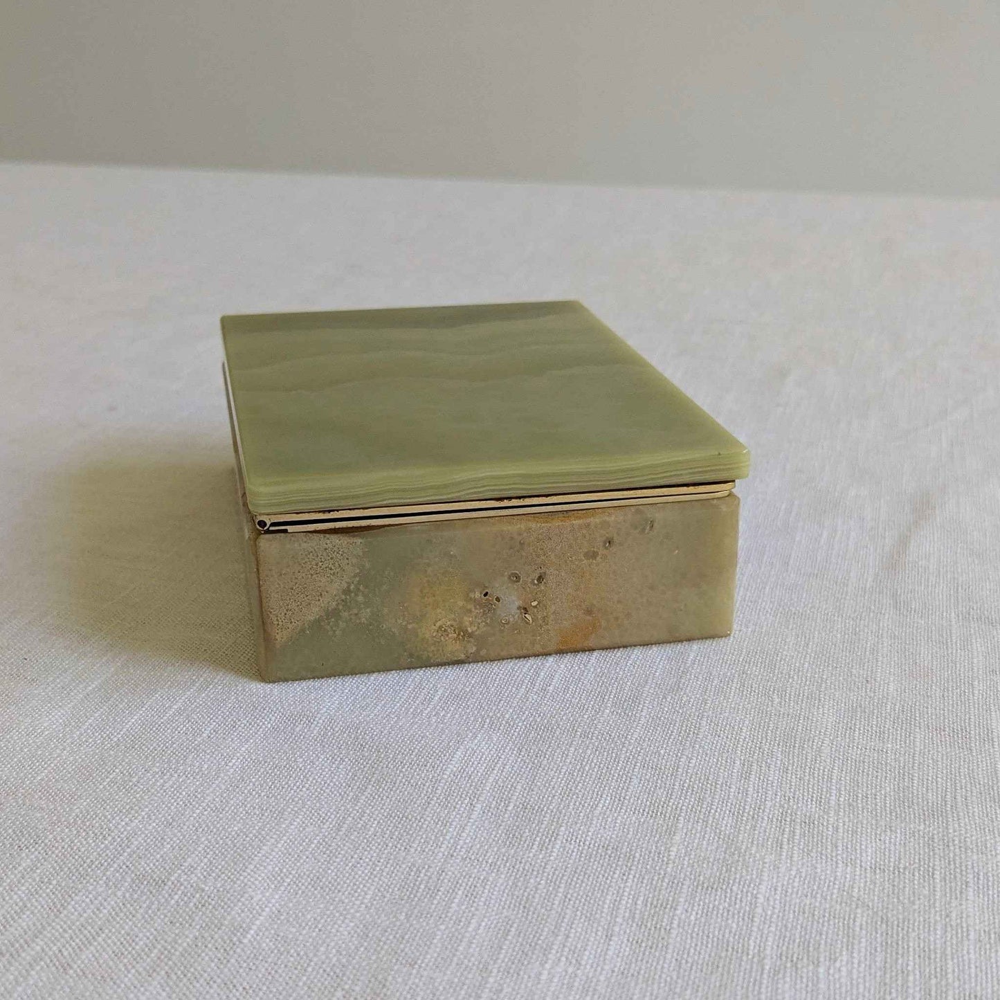 Mid Century Onyx Box